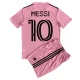 Dětské Fotbalové Dresy Inter Miami CF Lionel Messi #10 2023-24 Domácí Dres Komplet