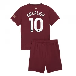 Dětské Fotbalové Dresy Jack Grealish #10 Manchester City 2024-25 Alternativní Dres Komplet