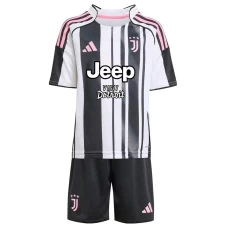 Dětské Fotbalové Dresy Juventus FC 2025-26 Domácí Dres Komplet