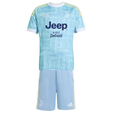 Dětské Fotbalové Dresy Juventus FC 2025-26 Venkovní Dres Komplet