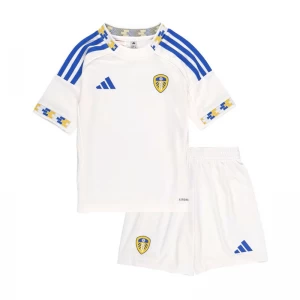 Dětské Fotbalové Dresy Leeds United 2025-26 Domácí Dres Komplet