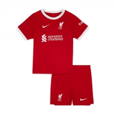 Dětské Fotbalové Dresy Liverpool FC 2023-24 Domácí Dres Komplet