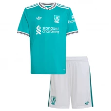 Dětské Fotbalové Dresy Liverpool FC 2025-26 Třetí Dres Komplet