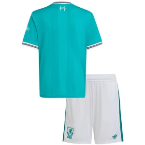 Dětské Fotbalové Dresy Liverpool FC 2025-26 Třetí Dres Komplet