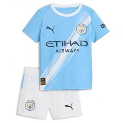 Dětské Fotbalové Dresy Manchester City 2025-26 Domácí Dres Komplet