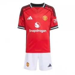 Dětské Fotbalové Dresy Manchester United 2025-26 Domácí Dres Komplet