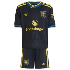 Dětské Fotbalové Dresy Manchester United 2025-26 Třetí Dres Komplet