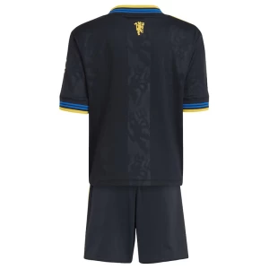 Dětské Fotbalové Dresy Manchester United 2025-26 Třetí Dres Komplet