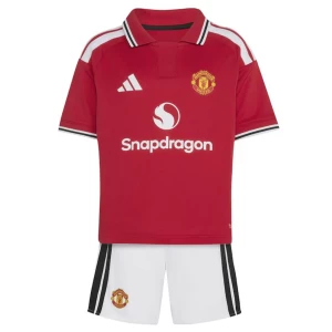 Dětské Fotbalové Dresy Manchester United 2026-27 Domácí Dres Komplet