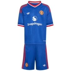 Dětské Fotbalové Dresy Manchester United 2026-27 Venkovní Dres Komplet