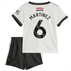 Dětské Fotbalové Dresy Martínez #6 Manchester United 2024-25 Alternativní Dres Komplet