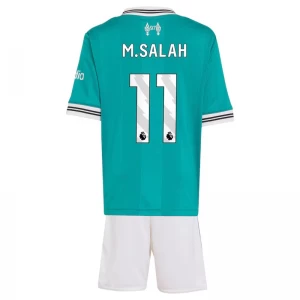 Dětské Fotbalové Dresy Mohamed Salah #11 Liverpool FC 2025-26 Třetí Dres Komplet