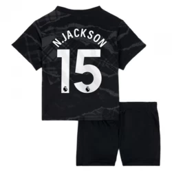 Dětské Fotbalové Dresy N.Jackson #15 Chelsea FC 2024-25 Alternativní Dres Komplet