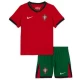 Dětské Fotbalové Dresy Portugalsko 2024 Domácí Dres Komplet