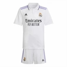 Dětské Fotbalové Dresy Real Madrid 2022-23 Domácí Dres Komplet