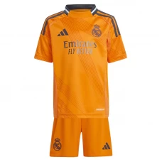 Dětské Fotbalové Dresy Real Madrid 2024-25 Venkovní Dres Komplet