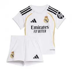 Dětské Fotbalové Dresy Real Madrid 2025-26 Domácí Dres Komplet