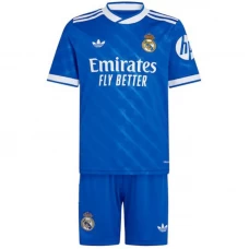Dětské Fotbalové Dresy Real Madrid 2025-26 Třetí Dres Komplet