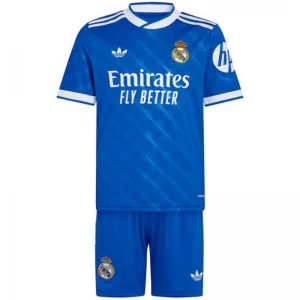 Dětské Fotbalové Dresy Real Madrid 2025-26 Třetí Dres Komplet