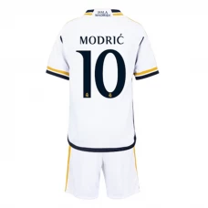 Dětské Fotbalové Dresy Real Madrid Luka Modrić #10 2023-24 Domácí Dres Komplet