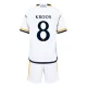 Dětské Fotbalové Dresy Real Madrid Toni Kroos #8 2023-24 Domácí Dres Komplet