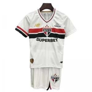 Dětské Fotbalové Dresy São Paulo FC 2025-26 Domácí Dres Komplet