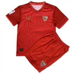 Dětské Fotbalové Dresy Sevilla FC 2023-24 Venkovní Dres Komplet