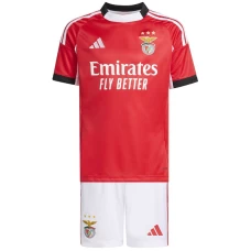 Dětské Fotbalové Dresy SL Benfica 2025-26 Domácí Dres Komplet