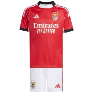 Dětské Fotbalové Dresy SL Benfica 2025-26 Domácí Dres Komplet