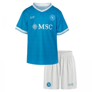 Dětské Fotbalové Dresy SSC Napoli 2025-26 Domácí Dres Komplet