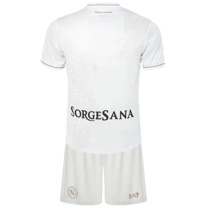 Dětské Fotbalové Dresy SSC Napoli 2025-26 Venkovní Dres Komplet