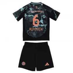 Dětské Joshua Kimmich #6 Fotbalové Dresy FC Bayern München 2024-25 Venkovní Dres Komplet