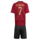 Dětské Kevin De Bruyne #7 Fotbalové Dresy Belgie Mistrovství Evropy 2024 Domácí Dres Komplet