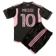 Dětské Lionel Messi #10 Fotbalové Dresy Inter Miami CF 2023-24 Venkovní Dres Komplet