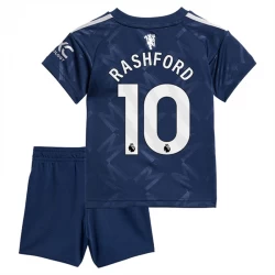 Dětské Marcus Rashford #10 Fotbalové Dresy Manchester United 2024-25 Venkovní Dres Komplet