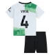 Dětské Virgil van Dijk #4 Fotbalové Dresy Liverpool FC 2023-24 Venkovní Dres Komplet