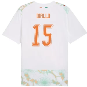 Diallo #15 Fotbalové Dresy Pobřeží Slonoviny Mistrovství Světa 2026 Venkovní Dres Mužské