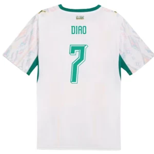 Diao #7 Fotbalové Dresy Senegal Mistrovství Světa 2026 Domácí Dres Mužské