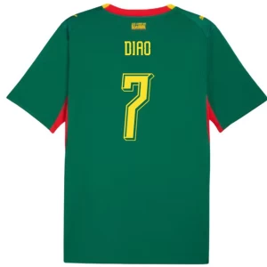 Diao #7 Fotbalové Dresy Senegal Mistrovství Světa 2026 Venkovní Dres Mužské
