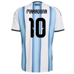 Diego Maradona #10 Fotbalové Dresy Argentina Mistrovství Světa 2026 Domácí Dres Mužské