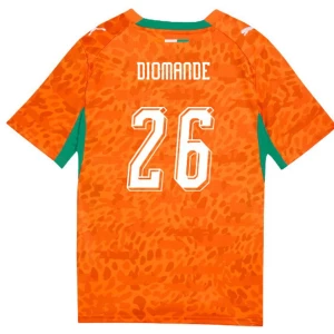 Diomande #26 Fotbalové Dresy Pobřeží Slonoviny Mistrovství Světa 2026 Domácí Dres Mužské
