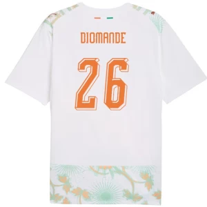 Diomande #26 Fotbalové Dresy Pobřeží Slonoviny Mistrovství Světa 2026 Venkovní Dres Mužské