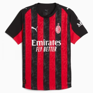 Discount Fotbalové Dresy AC Milan 2025-26 Domácí Dres Mužské
