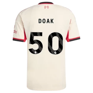 Doak #50 Fotbalové Dresy Liverpool FC 2025-26 Venkovní Dres Mužské