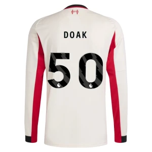 Doak #50 Fotbalové Dresy Liverpool FC 2025-26 Venkovní Dres Mužské Dlouhý Rukáv