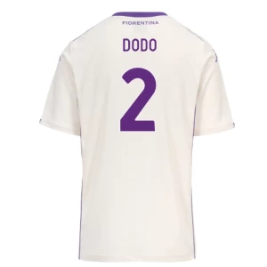 Dodo #2 Fotbalové Dresy ACF Fiorentina 2025-26 Venkovní Dres Mužské