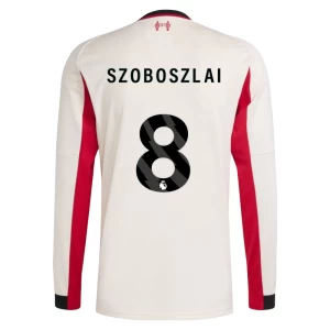 Dominik Szoboszlai #8 Fotbalové Dresy Liverpool FC 2025-26 Venkovní Dres Mužské Dlouhý Rukáv