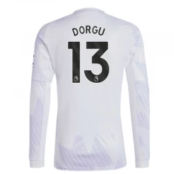 Dorgu #13 Fotbalové Dresy Manchester United 2025-26 Venkovní Dres Mužské Dlouhý Rukáv