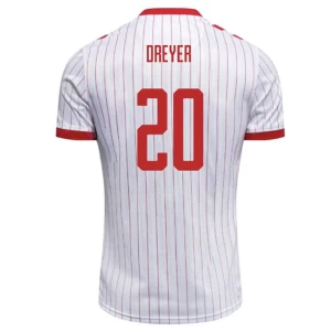 Dreyer #20 Fotbalové Dresy Dánsko 2026 Venkovní Dres Mužské