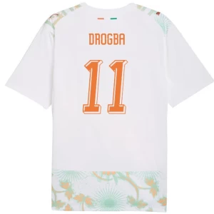 Drogba #11 Fotbalové Dresy Pobřeží Slonoviny Mistrovství Světa 2026 Venkovní Dres Mužské